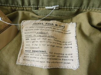 Reproduktion, US Feldjacke M43, Sturm