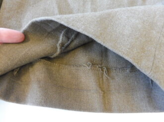 U.S. 1942 dated Trousers wool, light shade pattern 1937, size 33 x 33. Uncleaned