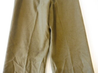 U.S. 1942 dated Trousers wool, light shade pattern 1937, size 33 x 33. Uncleaned