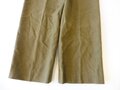 U.S. 1942 dated Trousers wool, light shade pattern 1937, size 33 x 33. Uncleaned