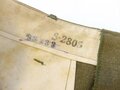 U.S. 1942 dated Trousers wool, light shade pattern 1937, size 33 x 33. Uncleaned