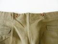 U.S. WWII Breeches, Cotton, khaki, shows some wear