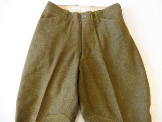 U.S. WWI wool pants, Hercules Clothing, Contract May 13, 1918