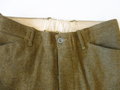 U.S. WWI wool pants, Hercules Clothing, Contract May 13, 1918