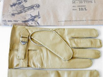 Reproduktion, US Para Fingerhandschuhe Leder, Sturm