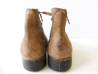 U.S. WWII, Service shoes, reverse upper, size 9 1/2, unused