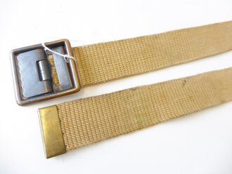 U.S. WWII, Belt, web, EM, Modell 1937. Used, total lengh...