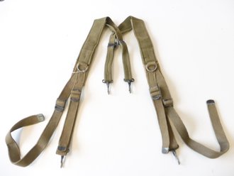 U.S. WWII dated Modell 1943 suspenders, well used