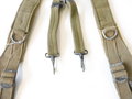 U.S. WWII dated Modell 1943 suspenders, well used