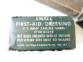 U.S. WWII Small First Aid Dressing, Carlisle model with Sulfanilamide. 1 piece