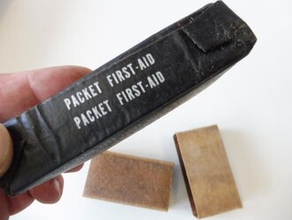 U.S. WWII Packet First Aid Field Brown Dressing, Carlisle...