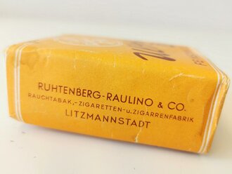 Pack " Ultra 60 Feinschnitt" Tabak. Ungeöffnet, Steuerbanderole mit Hakenkreuz