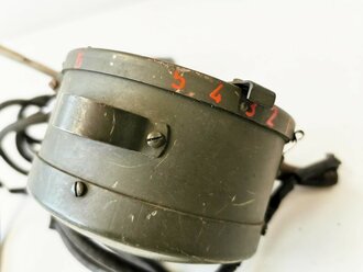 K-Blink Wehrmacht datiert 1940. Kabel defekt, sonst guter Zustand, Funktion nicht geprüft