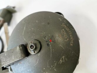 K-Blink Wehrmacht datiert 1940. Kabel defekt, sonst guter Zustand, Funktion nicht geprüft