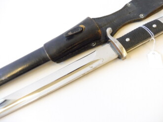 Extraseitengewehr KS98 Wehrmacht in Koppelschuh, Hersteller Robert Klaas Solingen