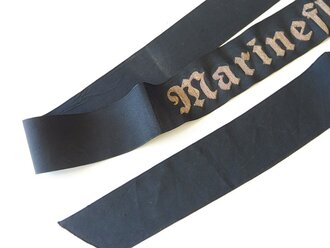 Kriegsmarine Mützenband "Marineflugabwehrschule" 145cm