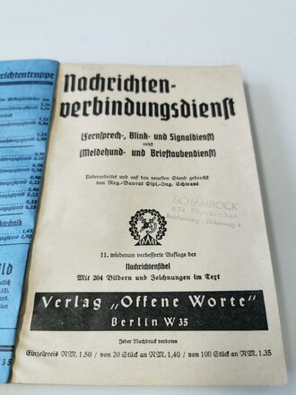 "Nachrichtenverbindungsdienst"  199 Seiten