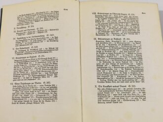 Kaiser Wilhelm II, eigenhändige Unterschrift aus Haus Doorn 1932 in einem Buch als Ehrenpreis