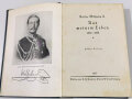 Kaiser Wilhelm II, eigenhändige Unterschrift aus Haus Doorn 1932 in einem Buch als Ehrenpreis