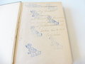 "Der Feldkochunteroffizier" 300 Seiten von 1943, die Seiten teilweise bestempelt