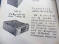 Transportkasten aus Holz für Tellermine 42 der Wehrmacht , grob gereingtes Stück