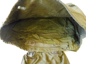 Rucksack Wehrmacht, ungebrauchtes Stück aus altem Lagerbestand, defekt