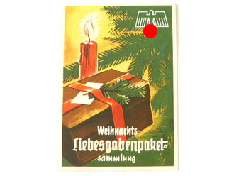 Winterhilfswerk Spendenkarte Liebesgabenpaket-Sammlung