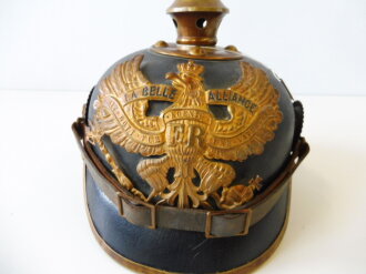 Preußen, Pickelhaube für Mannschaften im 1. Nassauischen Infanterie-Regiment Nr. 87