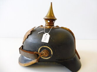 Preußen, Pickelhaube für Mannschaften im 1. Nassauischen Infanterie-Regiment Nr. 87