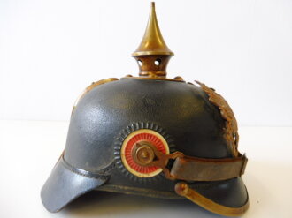 Preußen, Pickelhaube für Mannschaften im 1. Nassauischen Infanterie-Regiment Nr. 87