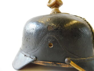 Kaiserreich, Pickelhaube für Beamte im gehobenen Dienst der Reichsverwaltung in den Reichslanden Elsass und Lothringen