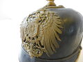 Kaiserreich, Pickelhaube für Beamte im gehobenen Dienst der Reichsverwaltung in den Reichslanden Elsass und Lothringen