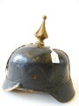 Kaiserreich, Pickelhaube für Beamte im gehobenen Dienst der Reichsverwaltung in den Reichslanden Elsass und Lothringen