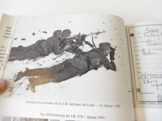 "Die 260.Infanterie Division 1939-1944, In Wort und Bild" 160 Seiten, im Schutzumschlag. Gebraucht