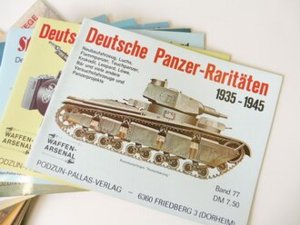 24 Ausgaben " Waffen Arsenal" alle leicht gebraucht