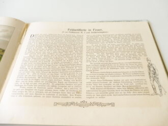 "Der österreich-ungarische Soldat mit Waffe und Werkzeug" Armee Bilderbuch, Verlag Straubing Attenkofer 1912, über DIN A4 querformat, 36 Seiten, gebraucht