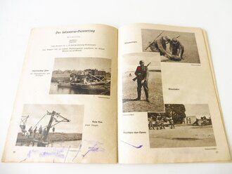 "Die Infanterie" Din A5 Heft aus der Reihe " Waffenhefte des Heeres"  36 Seiten