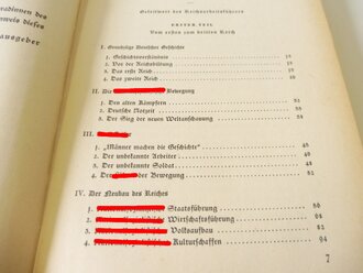 Spaten und Ähre - Das Handbuch der deutschen Jugend im Reichsarbeitsdienst, A5, datiert 1939, 288 Seiten, mit Anhang Frühjahr 1940