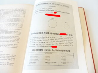 Raumbildalbum "Großdeutschlands Wiedergeburt, Weltgeschichtliche Stunden an der Donau" 120 Raunbildaufnahmen von Prof.Heinrich Hoffmann, Bild Nummer 112 von 120 fehlt