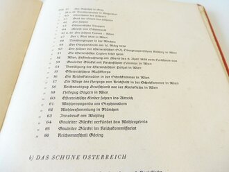 Raumbildalbum "Großdeutschlands Wiedergeburt, Weltgeschichtliche Stunden an der Donau" 120 Raunbildaufnahmen von Prof.Heinrich Hoffmann, Bild Nummer 112 von 120 fehlt