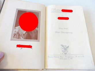 Adolf Hitler " Mein Kampf" frühe Ausgabe in 2 Bänden