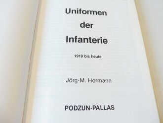 Uniformen der Infanterie - 1919 bis heute, A5, 127 Seiten, gebraucht