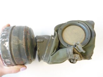 Gasmaske in Dose Wehrmacht