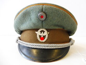 Gendarmerie Schirmmütze III.Reich, Kopfgrösse 55