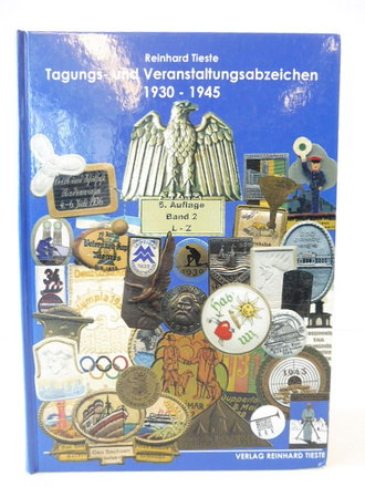 Tagungs- und Veranstaltungsabzeichen 1930 - 1945, 1078 Seiten, A4, gebraucht, Band 2