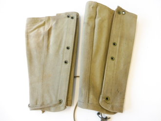 U.S. Army WWI , Puttee Pat. 1911, pair