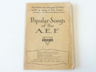 U.S. Army WWI , " Popular songs of the A.E.F"...