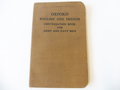 U.S. Army WWI , " Oxford English and French conversation book for Army and Navy men." 79 pages , printed 1917, small size book