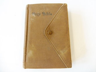 U.S. Army WWI , "The holy bible" 247 pages,...