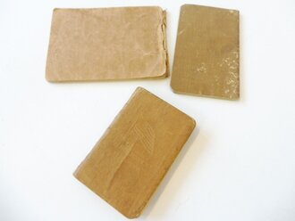 U.S. Army WWI, 3 pocket books